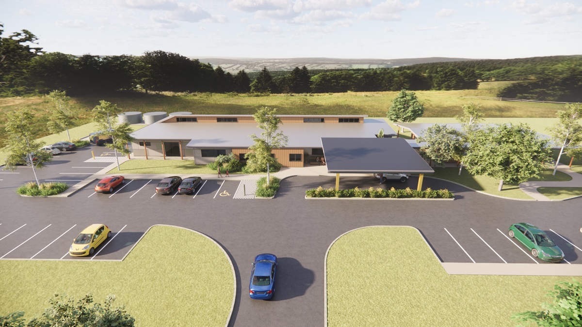 Design drawings of the Moreton Bay Wildlife Hospital